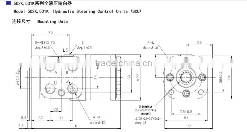 Hydraulic Steering Control Unit (SCU)