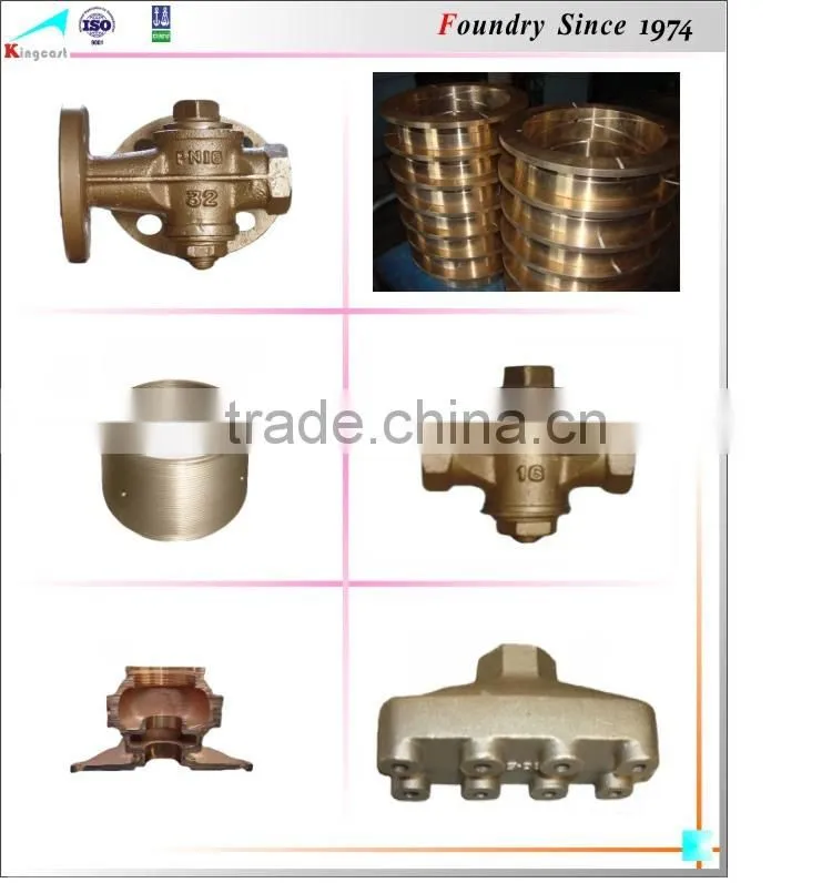 New product high quality cast brass sand casting