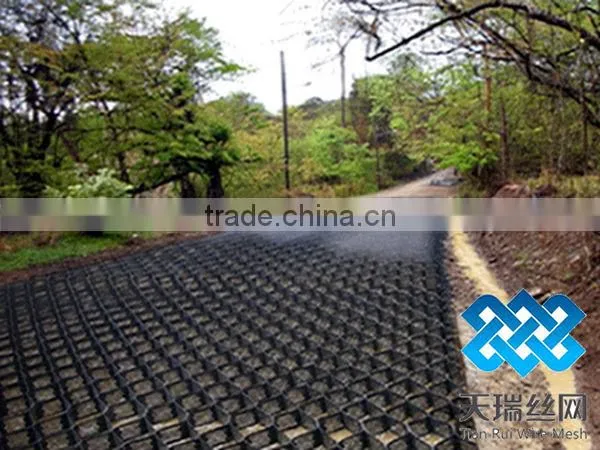 High quality CE certified HDPE Geocell for roadbed, slope