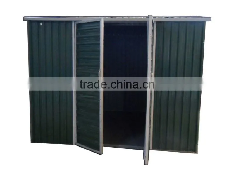 Vertical hinged door shed,DIY shed