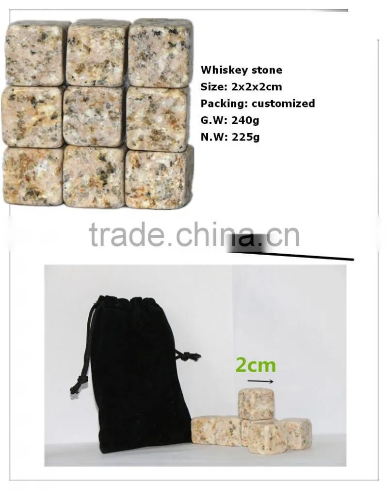Whisky Chilling Rocks Gift Set - Set of 9