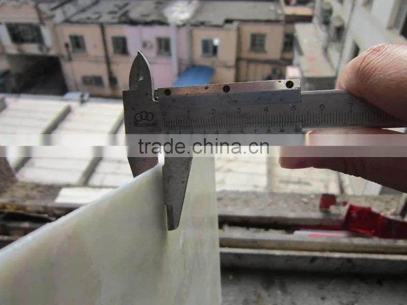 4 layers thick white lip mop shell veneer