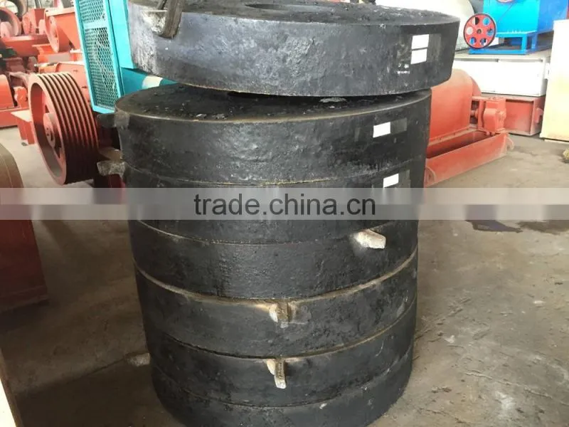 double roller griding mill machine ,separate Gold equipment . wet pan mill