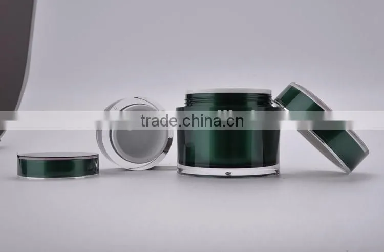 Hot Sale Wholesale Face Skin Care Acrylic Cream Jar