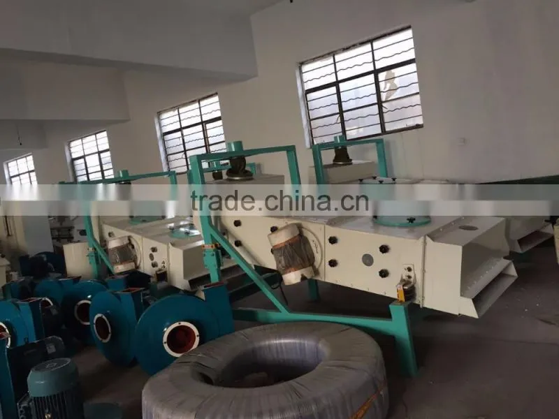 High capacity vibration sieve Rice Grading Rotary Cleaning screen