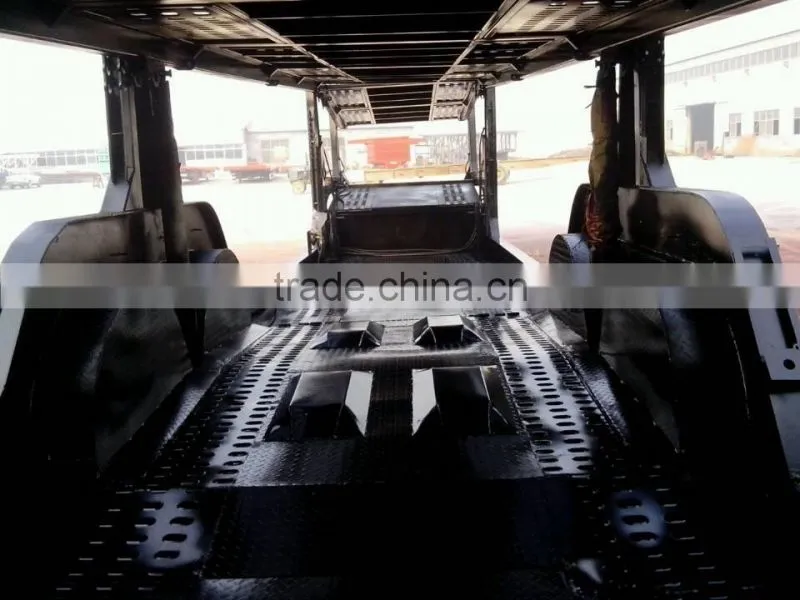 Manufacturer 2 Axles Car Carrier Semi Trailer
