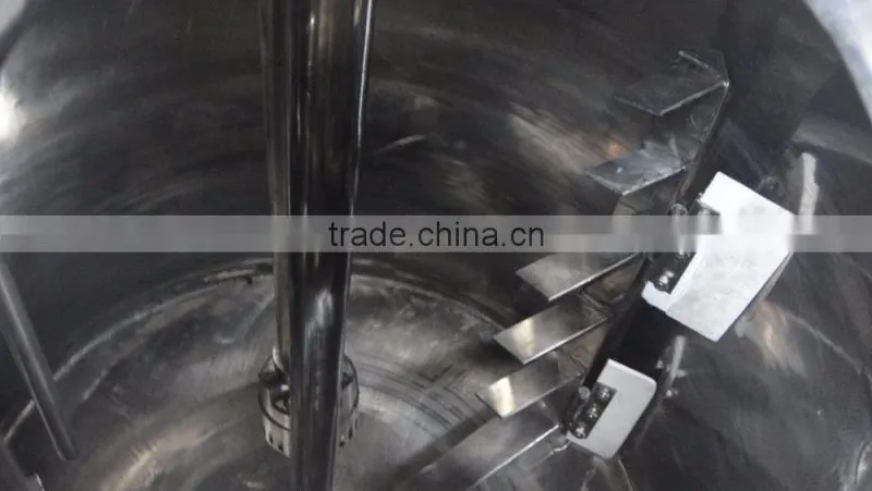 1000L-2000L lotion cream emulsifying tank,homogeneous agitated shampoo mixing tank