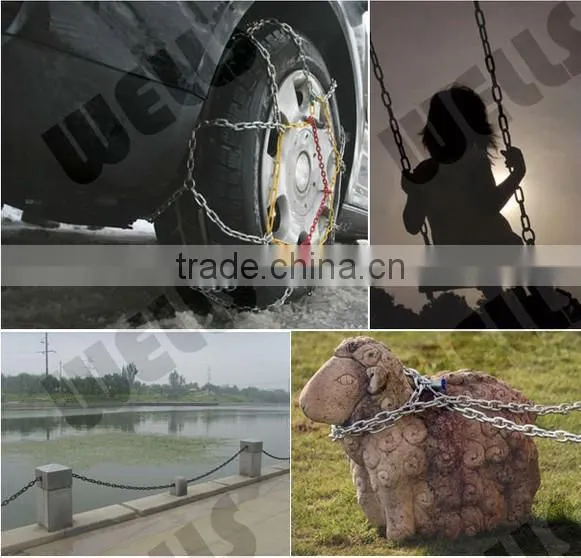 British Type Galvanized Long Link Chain