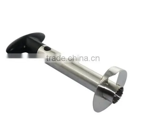 Stainless steel Pineapple Slicer with Wedger , pineapple peeler corer slicer , pineapple corer slicer