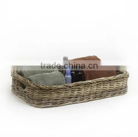 Well Crafted Rattan wicker Basket for magazine