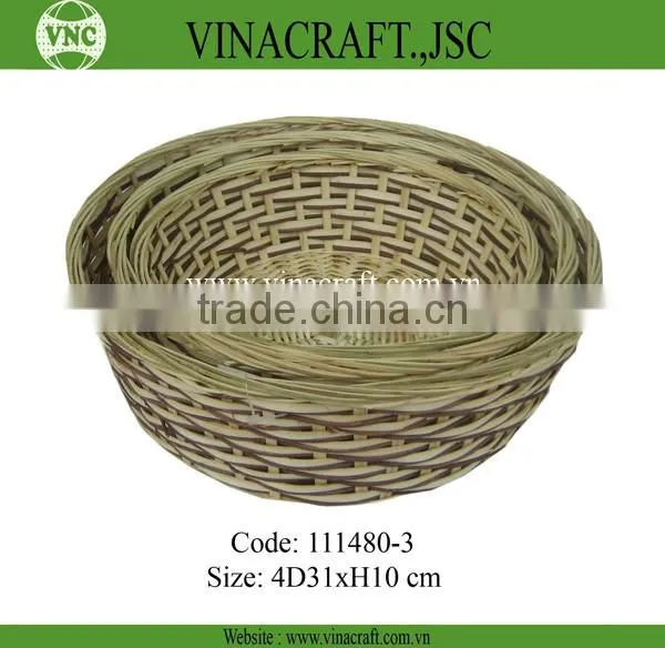 Small bamboo basket for hotsale