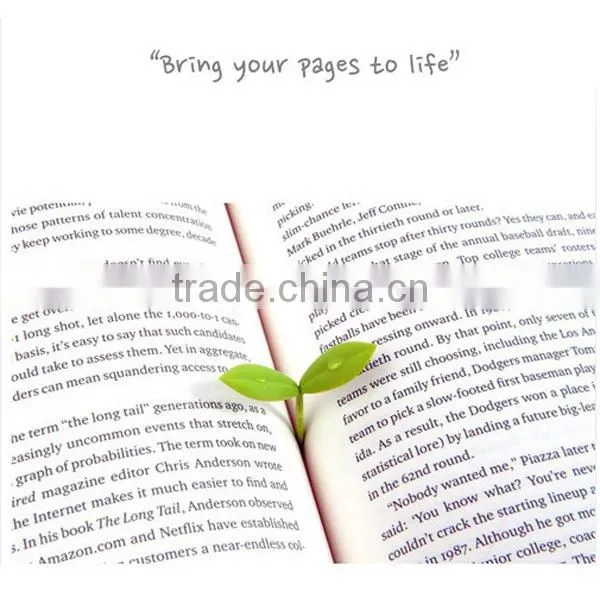 Vivacious Cute Silicone Sprout Bookmark