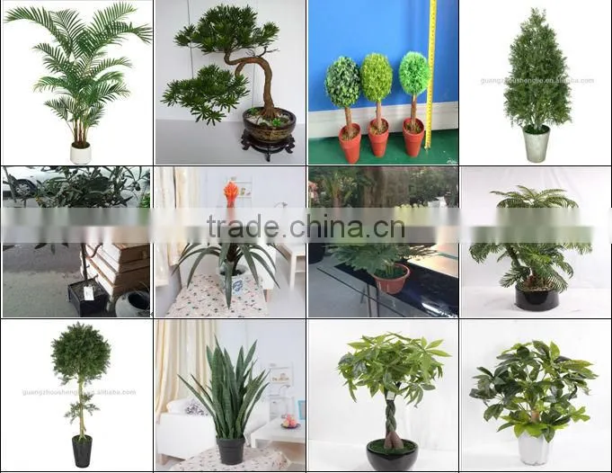 fake plastic plant green palm and banana trees suppliers