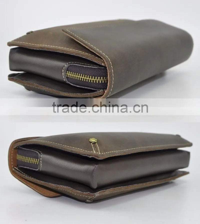 Men's cluth crazy horse genuine leather cluth