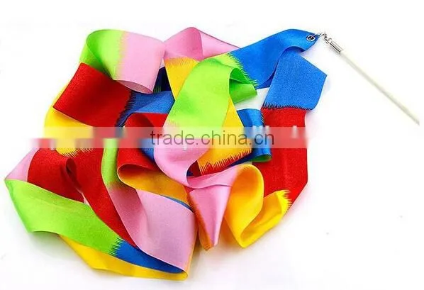 Children gymnastics Dancing ribbon 16colors