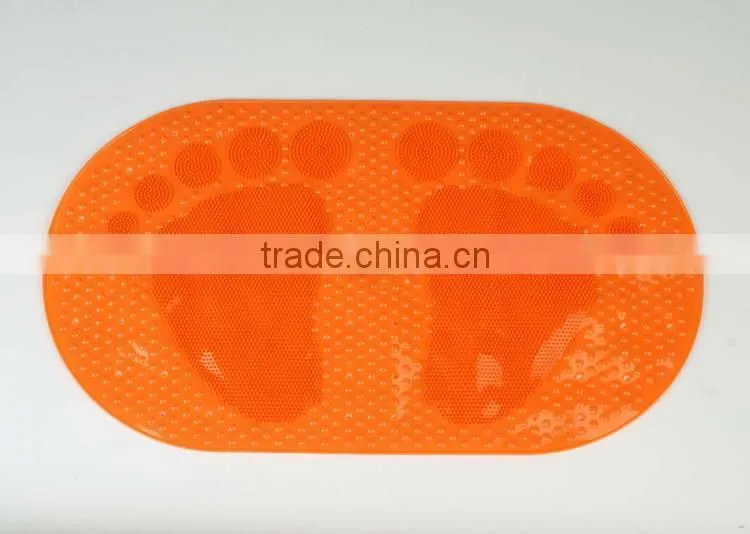 Top quality five strips top grade anti-slip pvc hotel bath mat