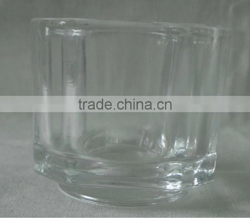Round bottom tequila shots glass