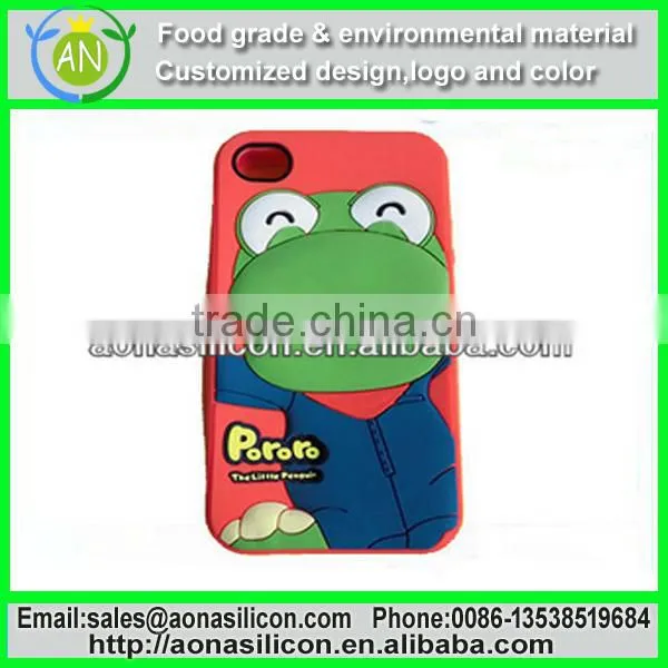 Lovely waterproof silicone mobile Phone Cover for iPhone 5