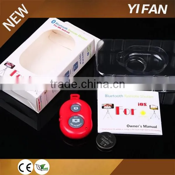 2015 Newest Selfie Stick With Bluetooth Shutter Button Shutter