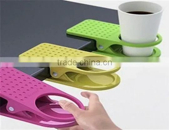 drinklip clip cup holder/hanging coffee cup holder