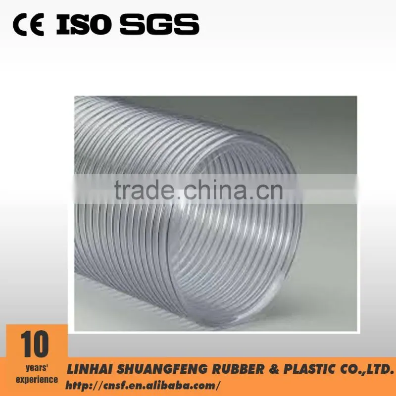 PVC pvc steel wire hose and stainless steel hoses from China