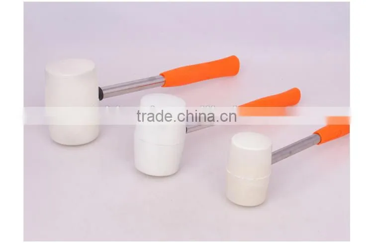 ASAKi White Rubber hammer Tile Rubber Mallet
