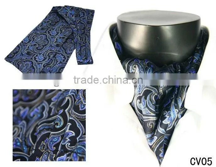 Men's 100% Natural Silk Dressed Neckerchief