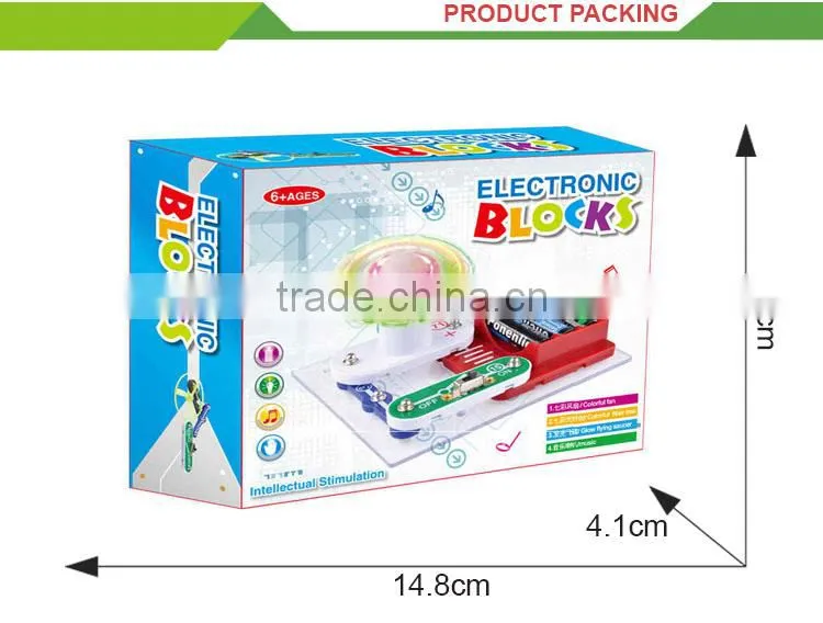 High quality educational science kits building bricks for children