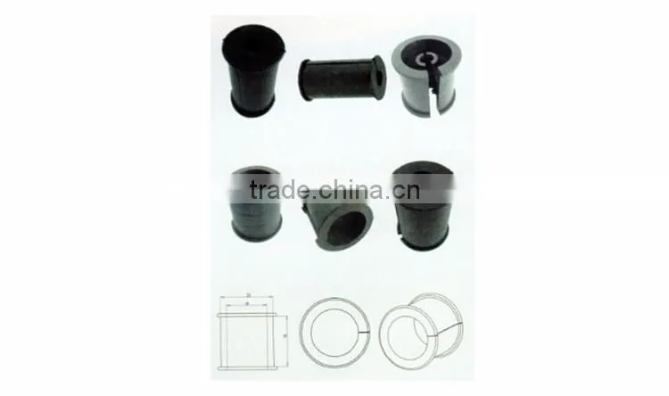 Black EPDM barrel cushion for 5-7mm cables
