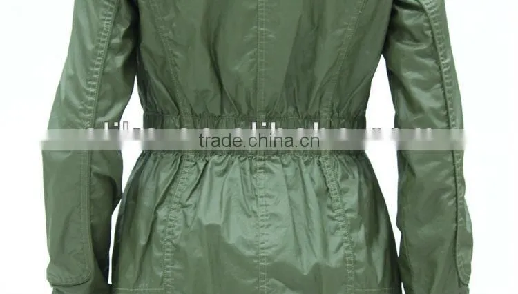 ALIKE 2014 100% cotton quilted jacket for women