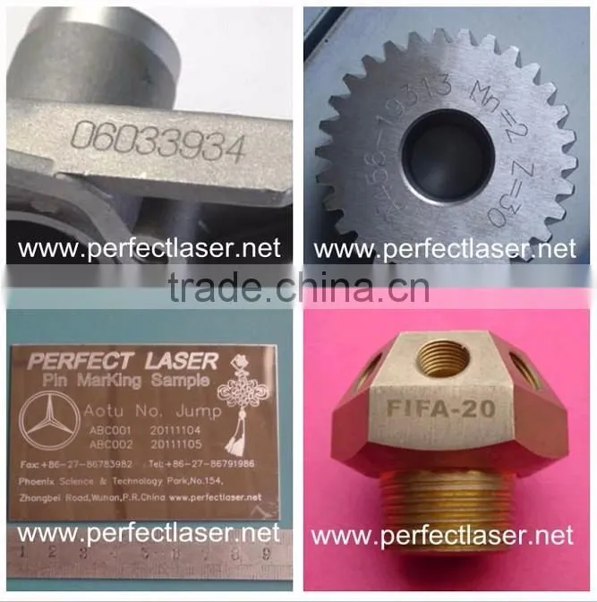 Mini style for nameplate making connecting rods dot peen marker device