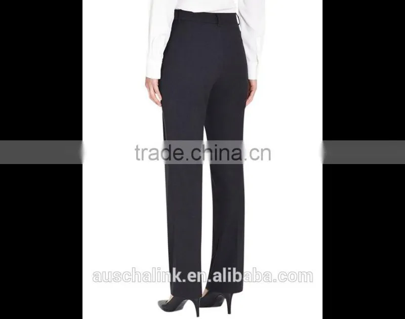 best selling classic cheap charcoal formal trousers for women