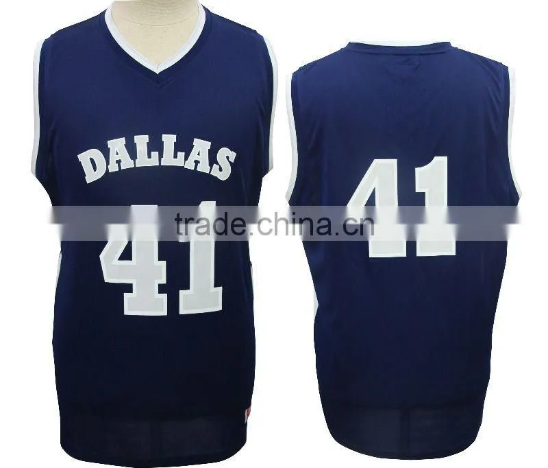 Men basketball vest back with name and number