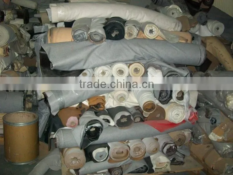 High Quality Stocklot Semi Pu Leather