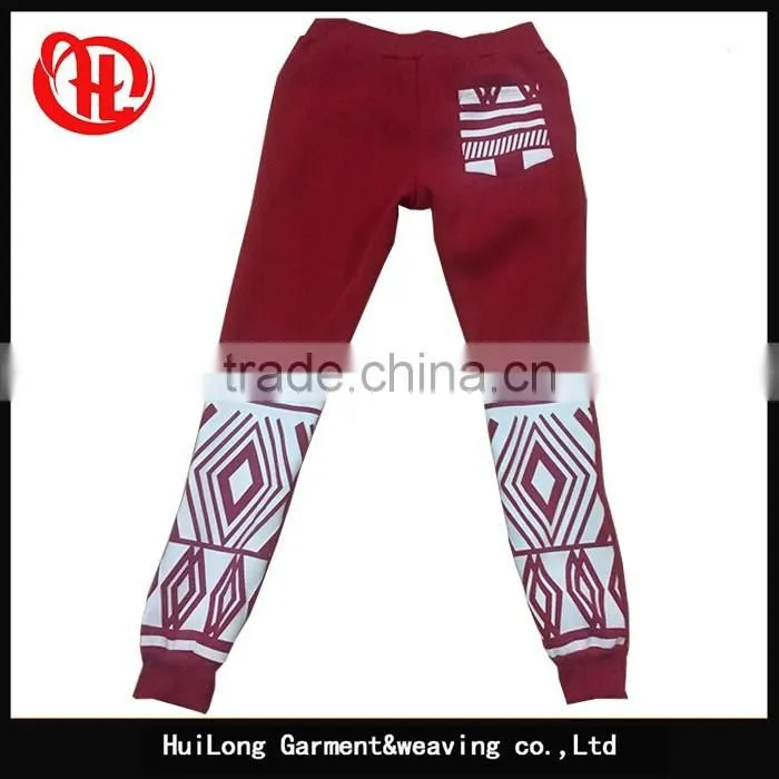 Color available unique sports pants children jogging pants