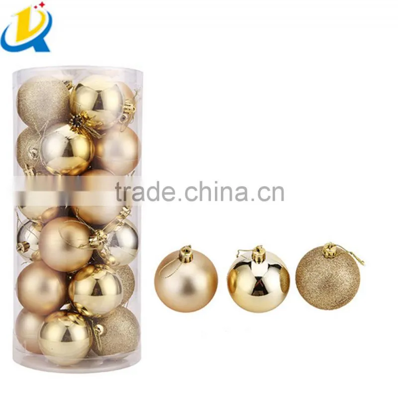 High quality colorful wholesale round plastic giant Christmas ball