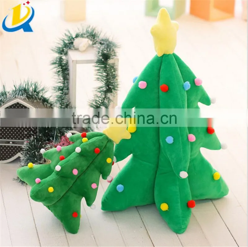 High quality new design popular soft wholesale plush christmas tree