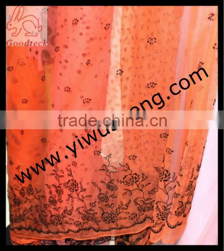 Beautiful nylon floral tutu tulle, 100% nylon tutu tulle, wedding decoration