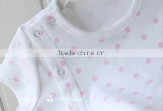 hot sell new design baby girl's cloth bodysuit baby onesie romper