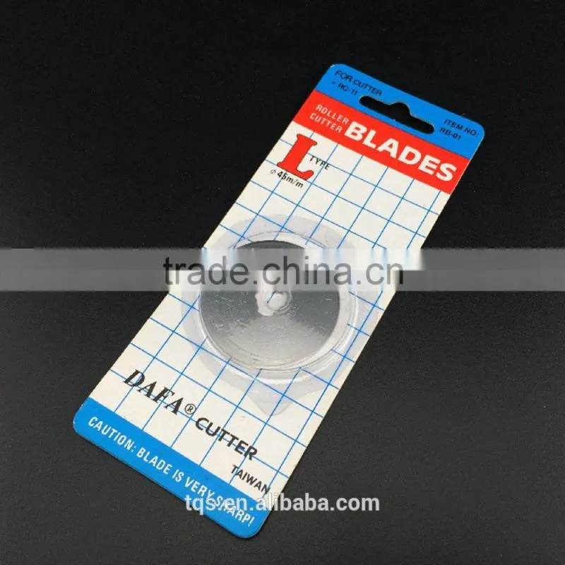 Hot selling 2015 roller blade/rotary cutter blade 45mm