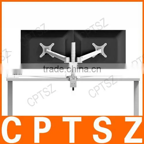 AO-4S New Arrival Dual 27" LCD Monitor Desk mount