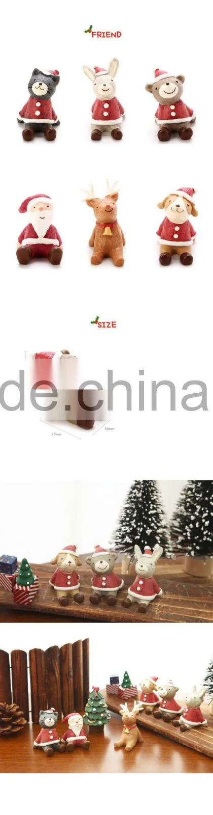 Best toys for 2015 christmas gift,resin home decor