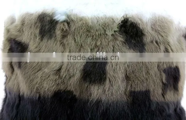 Combine Color Rabbit Fur Cushion/Wholesale And Retail