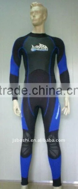 Adult long sleeve neoprene scuba wetsuit/Diving suit with zipper