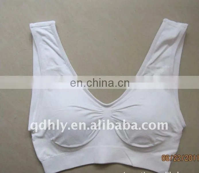 Hot selling girl seamless AHH bra sexy sports bra