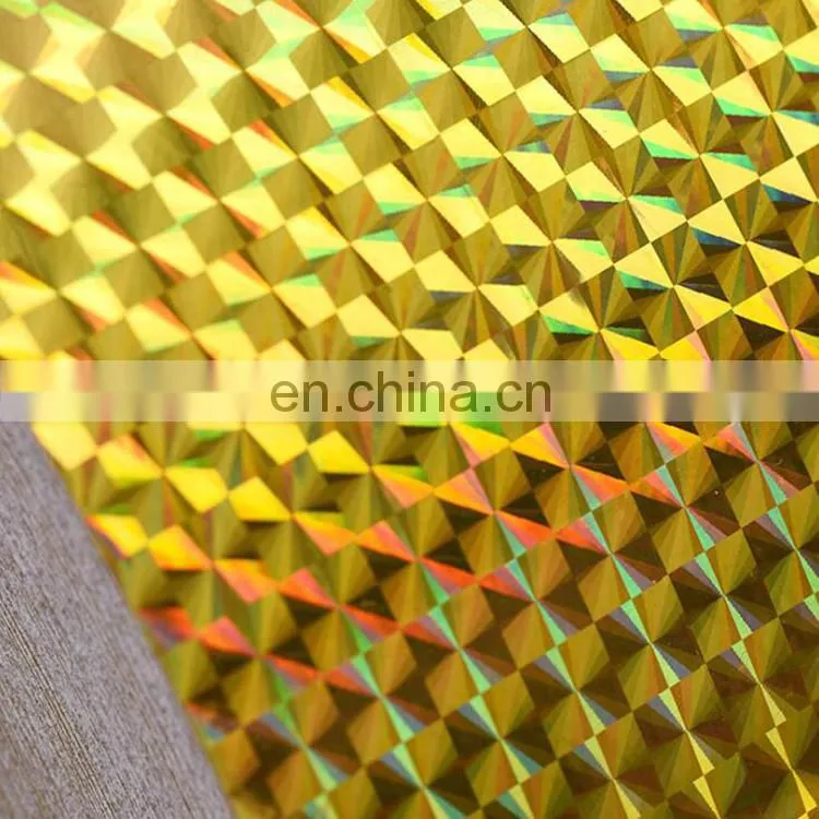 custom gold square laser sticker/laser anti-counterfeit label/special-shaped anti-counterfeit sticker