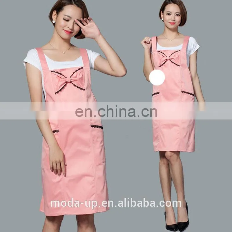 polyester kitchen apron with custom logo high quality manufacturer from China