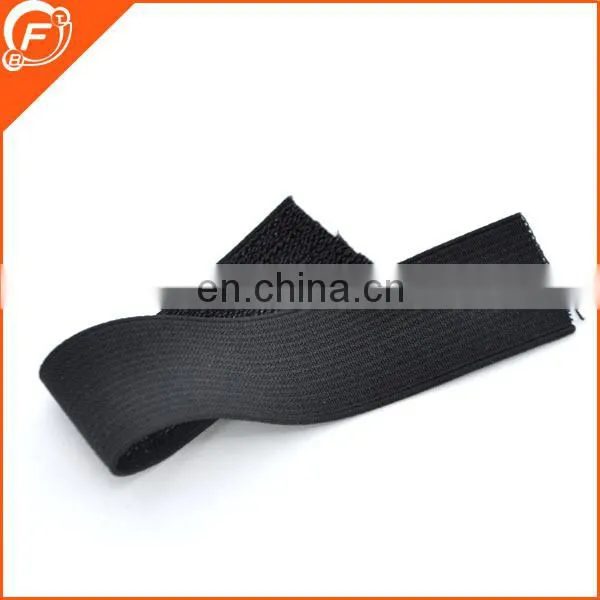 black woven elastic band ribbon