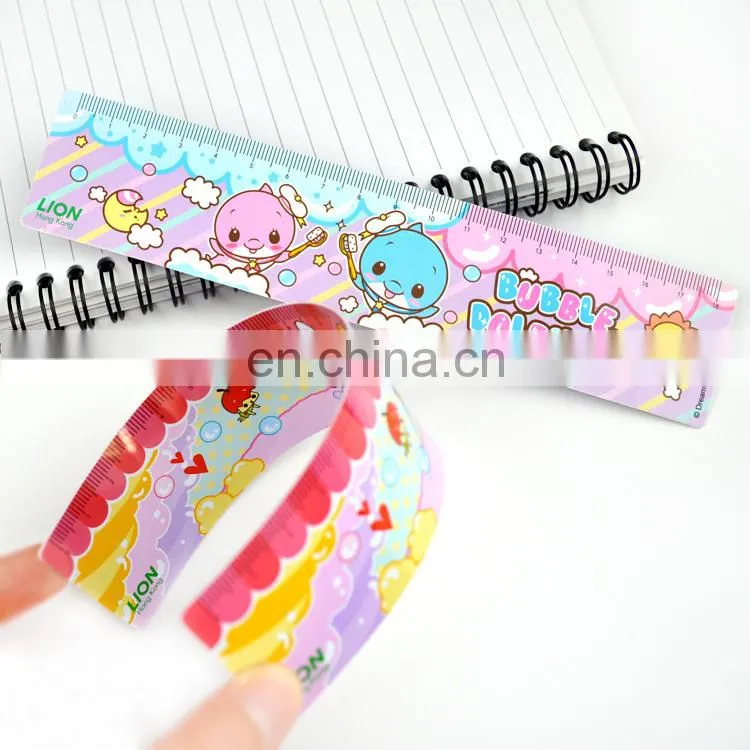 OEM making advertising plastic shape ruler