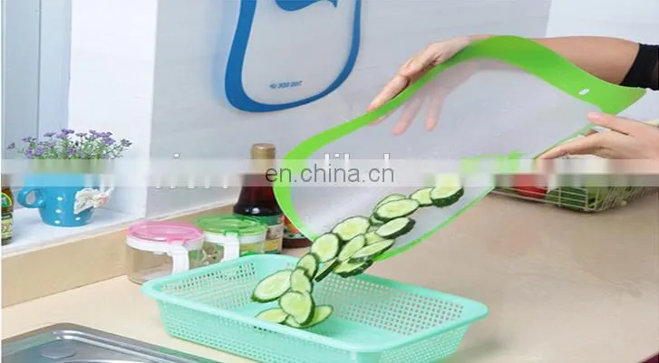 Flexible customized print chopping board